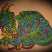 dragon & rosary beads