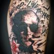 hunter s thompson tattoo